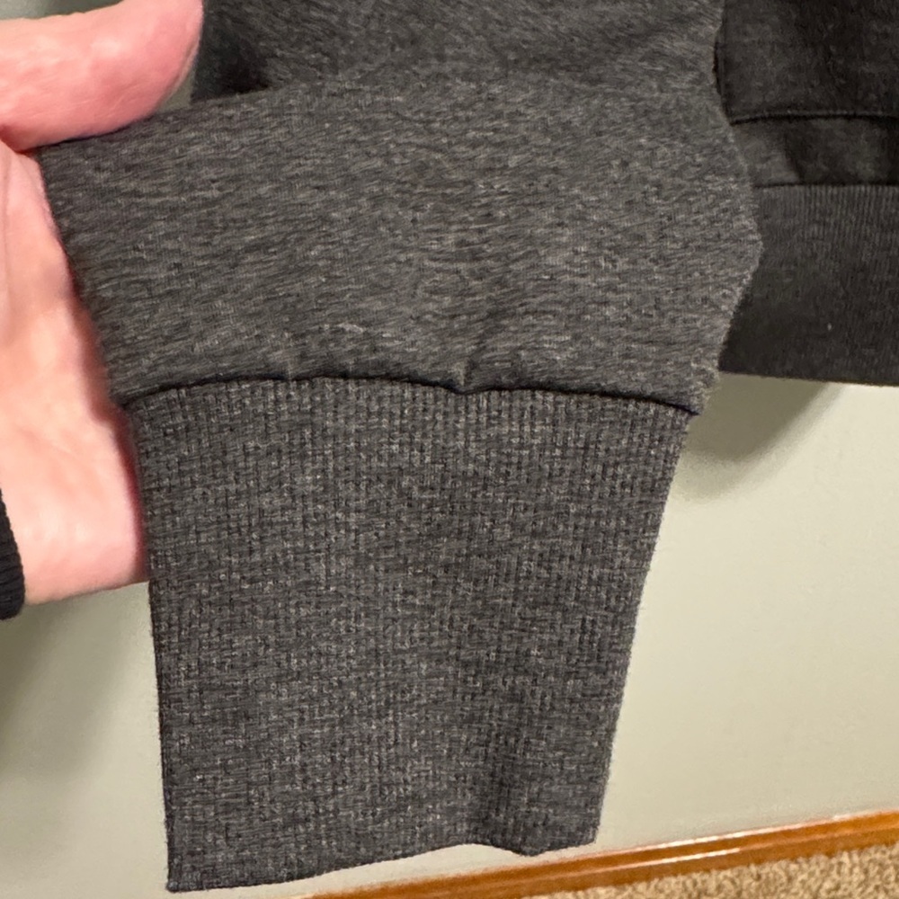 90 Degree By Reflex Charcoal Full Zip Jacket - Picture 5 of 6